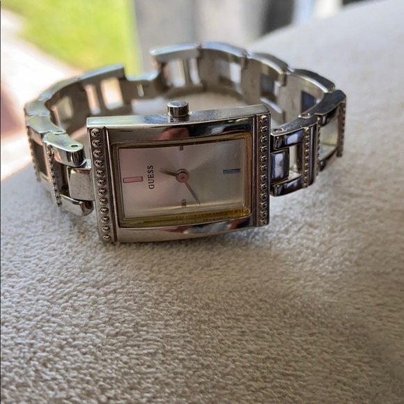 GUESS Silvertone Watch - Picture 2 of 5